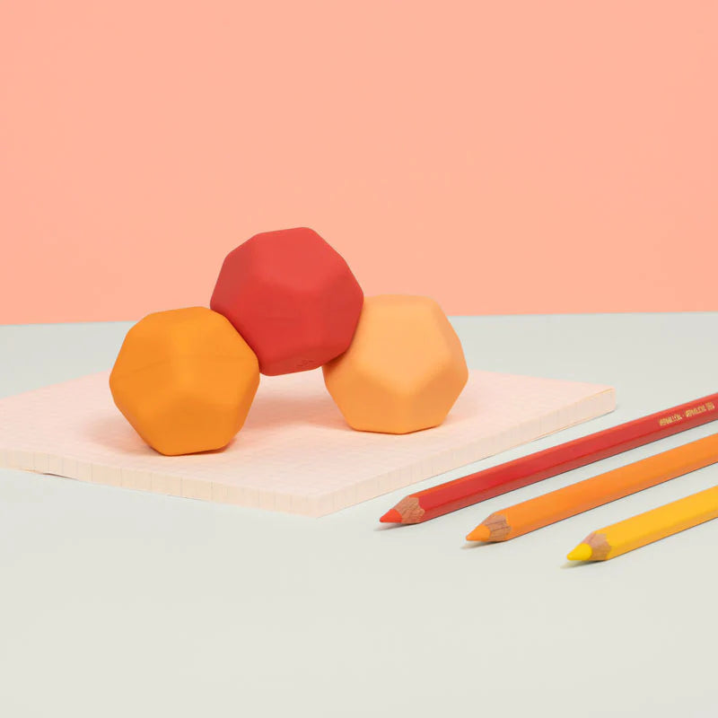 Odds Orange Planes Silicone Fidget Magnets