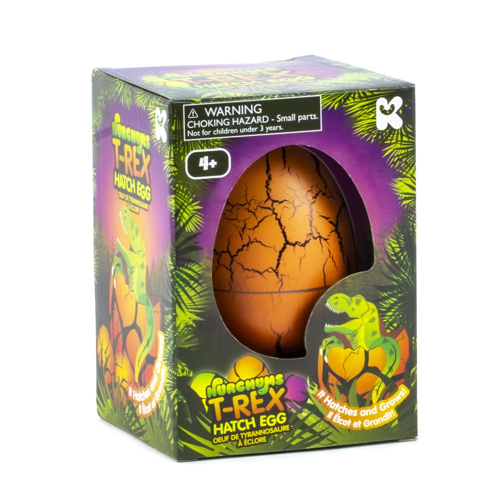 Orange T-Rex Hatching Egg