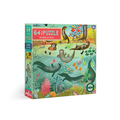 Otters at Play 64 pc Puzzle