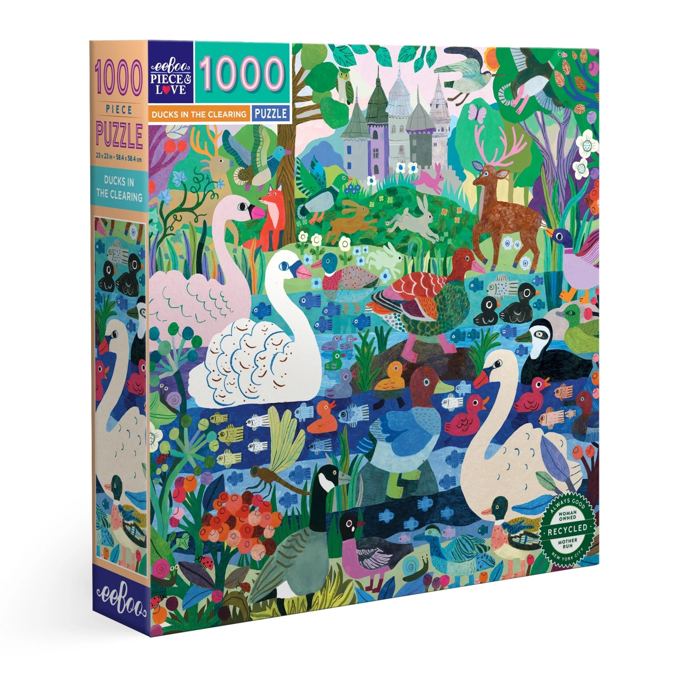 Ducks in the Clearing 1,000 Piece Puzzle