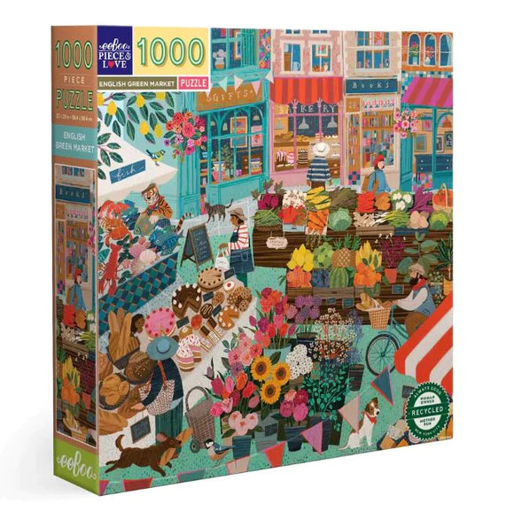 English Green Market 1,000 Piece Puzzle