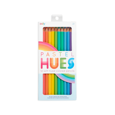 Pastel Hues Colored Pencils - Set of 12 Media 1 of 5