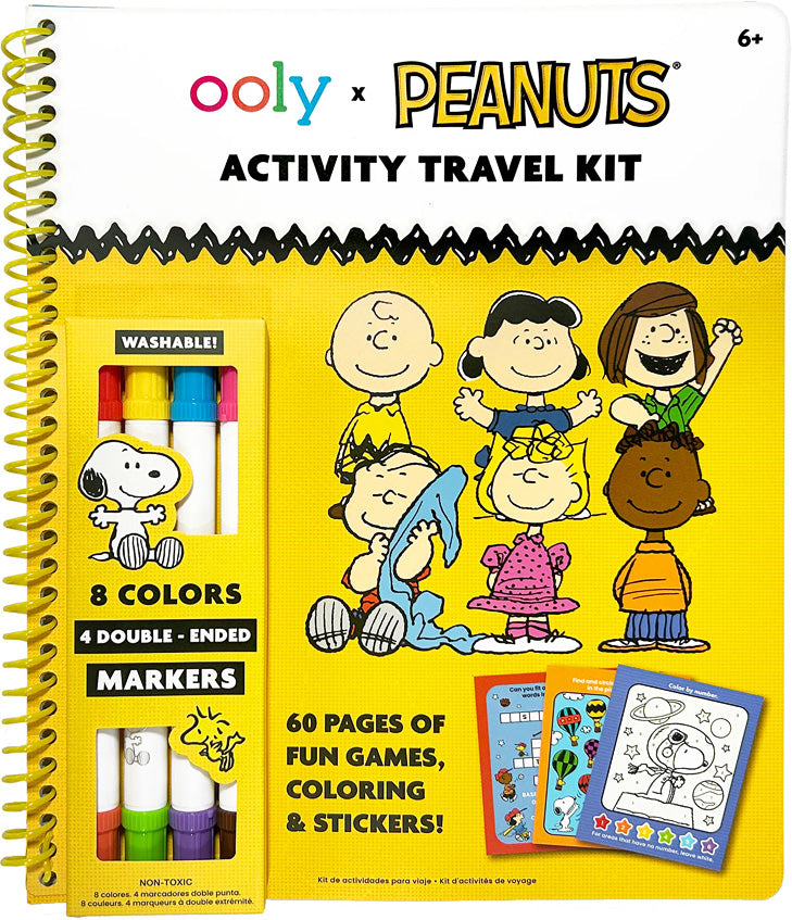 Peanuts: Activity Travel Kit — Piccolo Mondo Toys