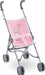 Pink Stripe Umbrella Stroller for 14" & 17" Dolls