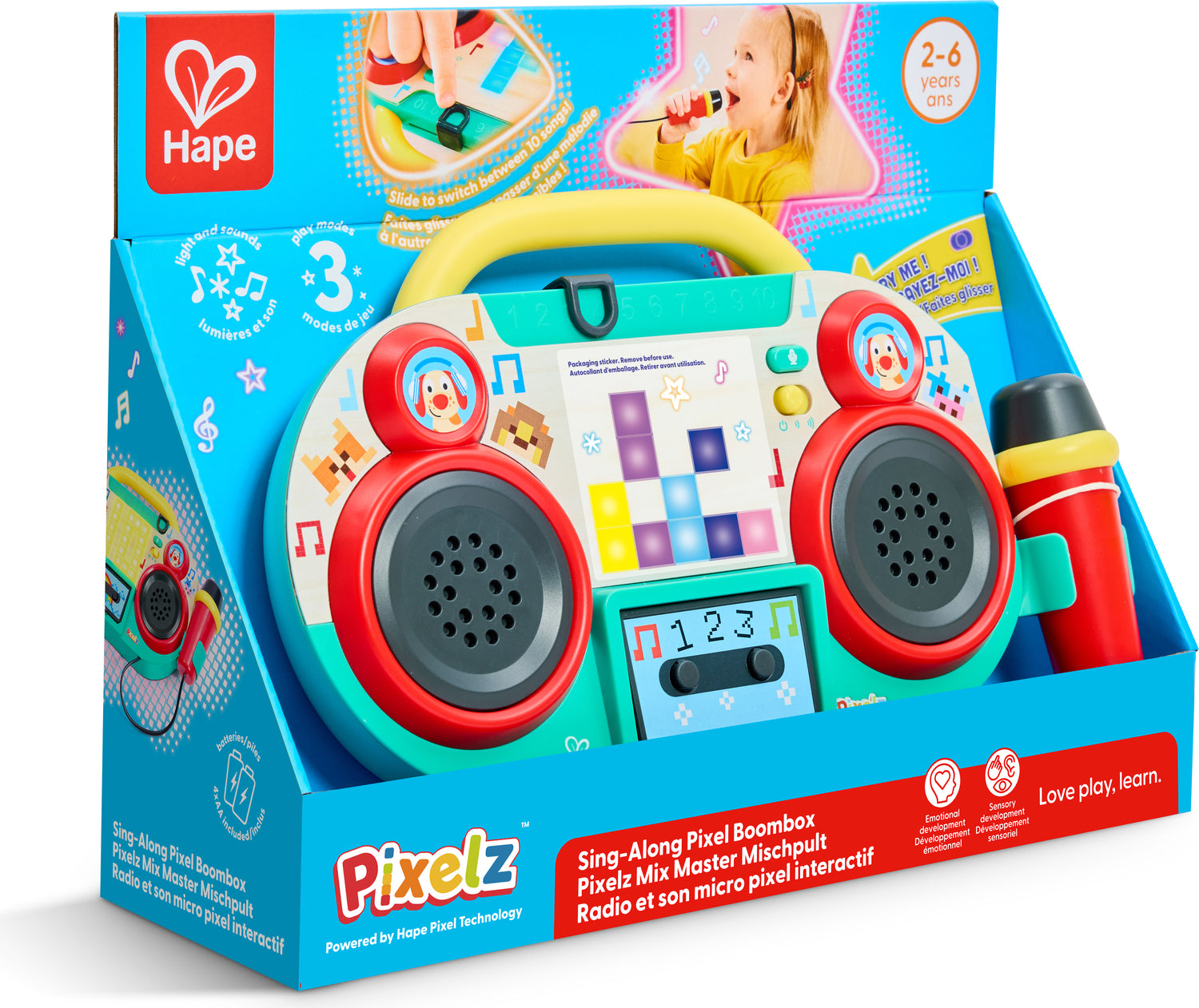 Pixelz Sing-Along Pixel Boombox
