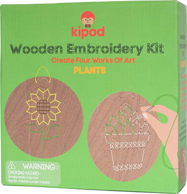 Plants Wood Embroidery Kit