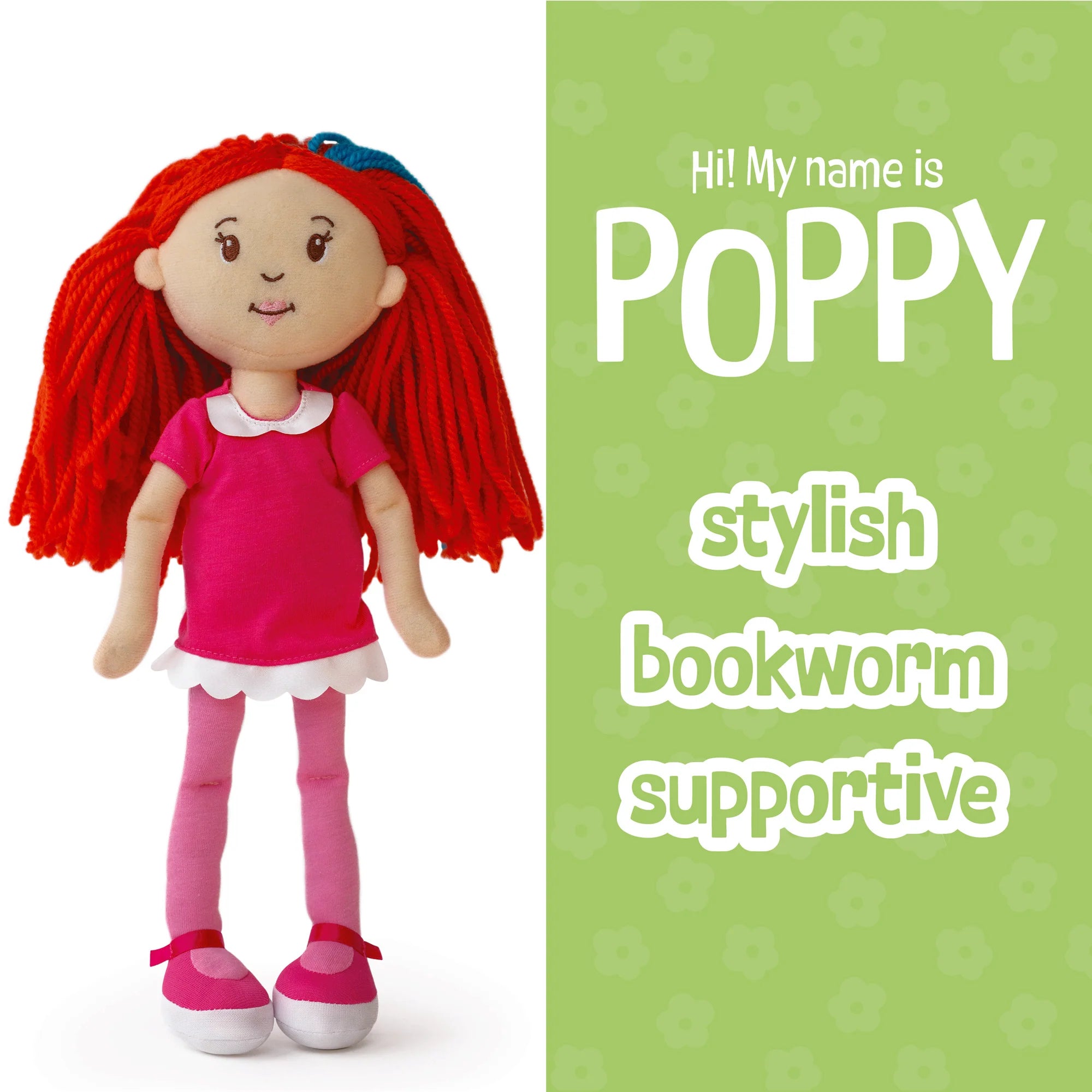 Poppy Peach Skin with Red Hair Groovy Girls Doll