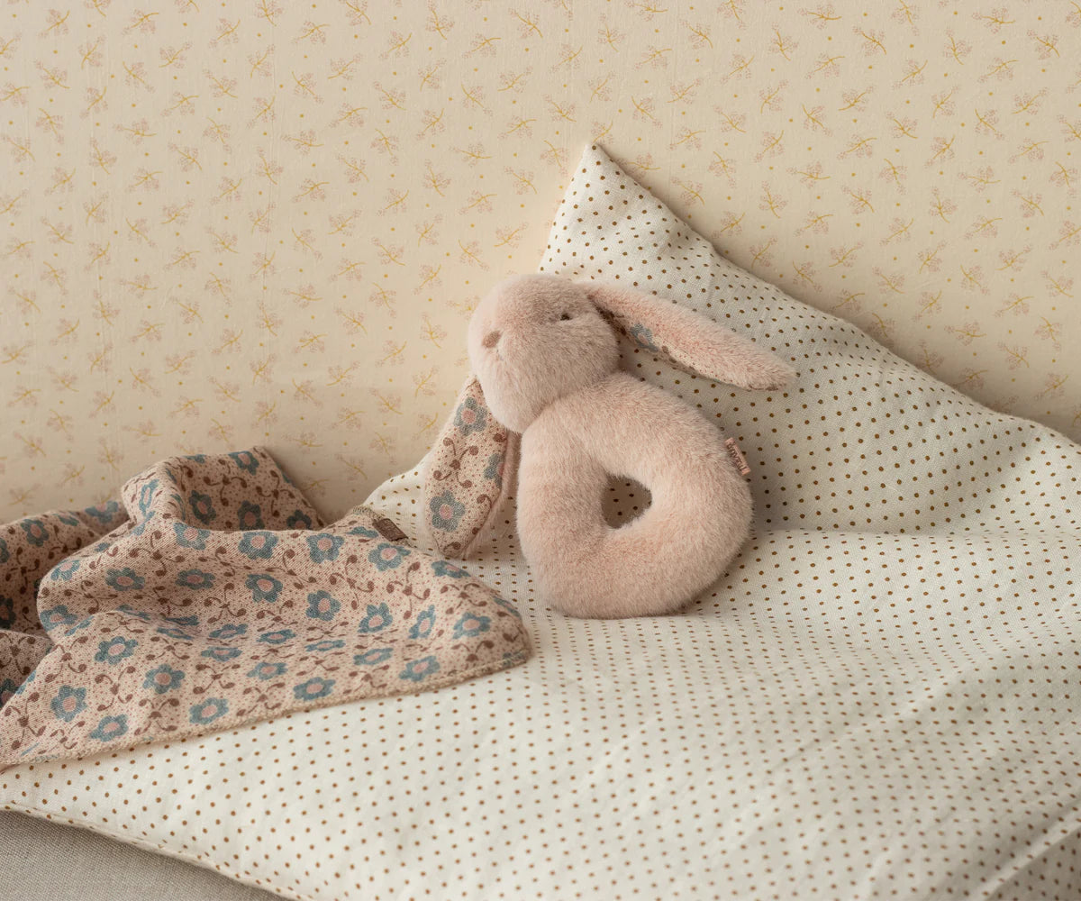 Powder Bunny Rattle Set
