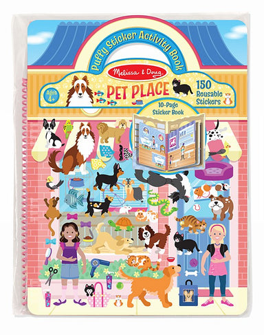 Puffy Sticker Pet Place Deluxe Play Set