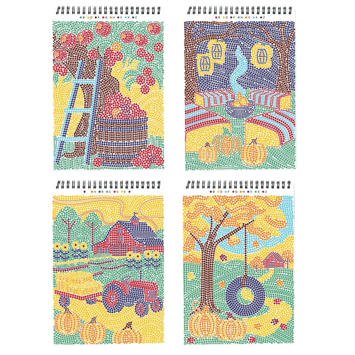 Pumpkins & Pastures FlowArt: Dot-by-Letter