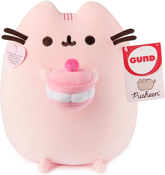 Pusheen Cherry Macaron Squisheen