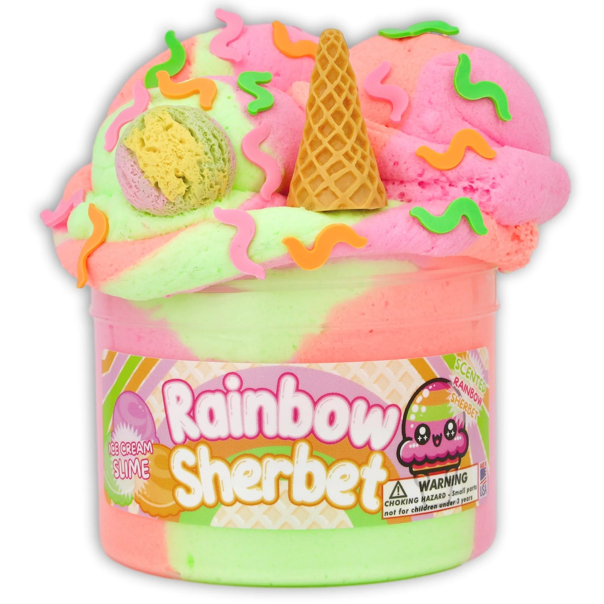 Rainbow Sherbert Dope Slimes