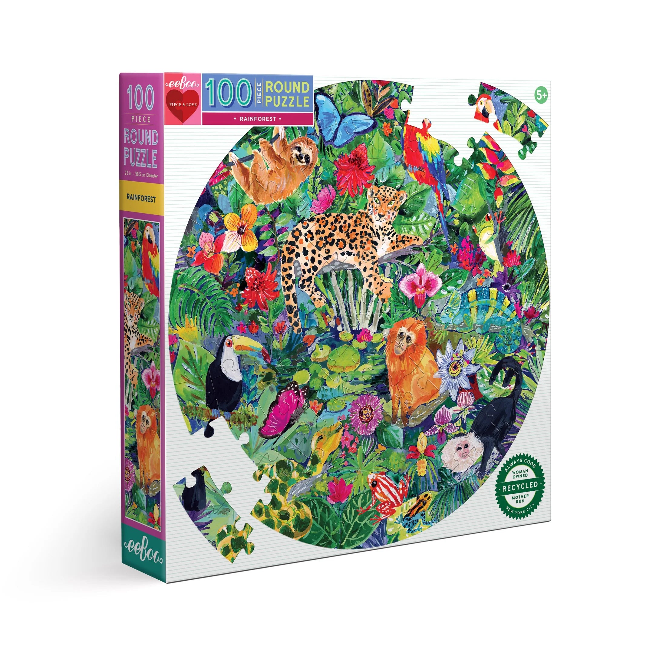 Rainforest 100 Piece Puzzle