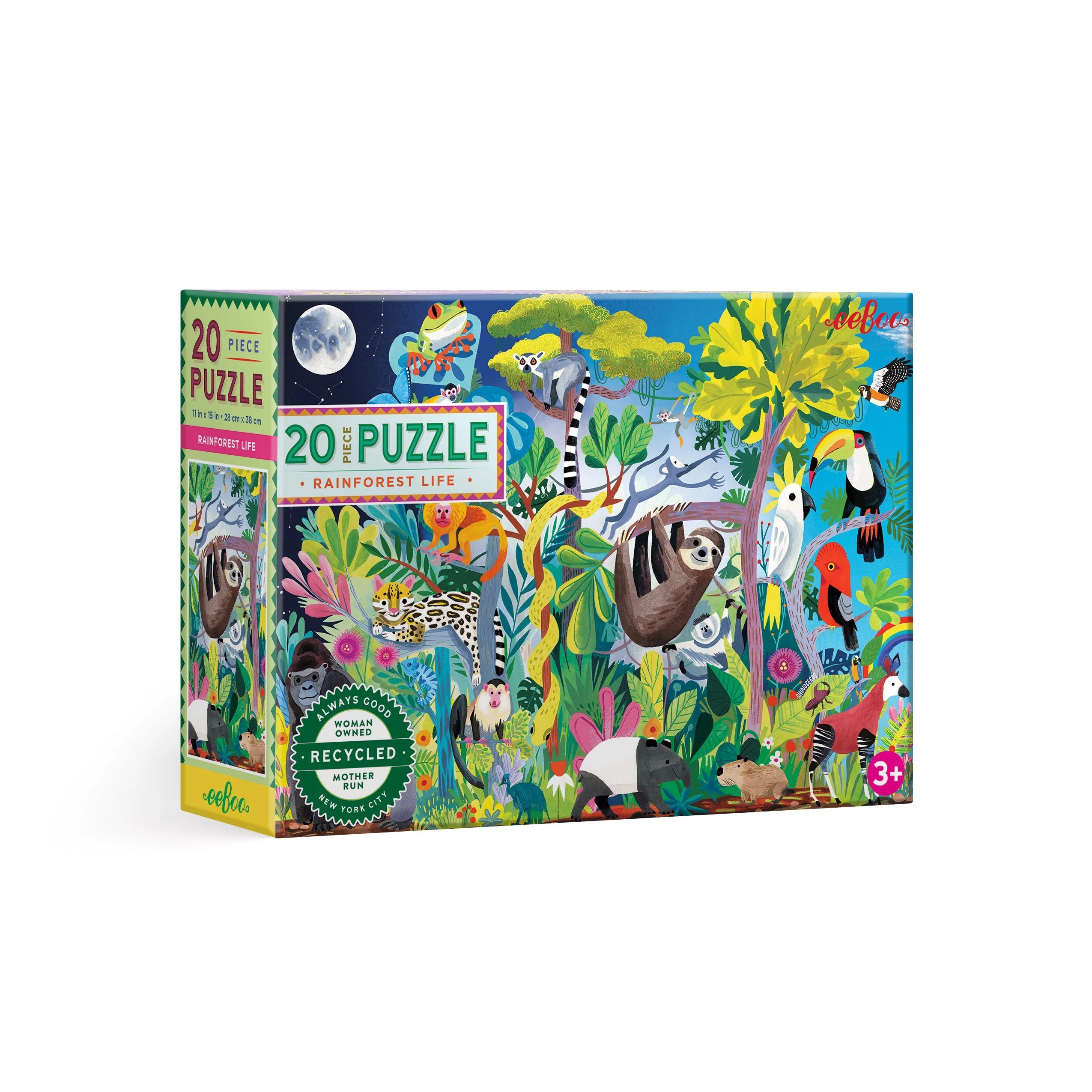 Rainforest Life 20 pc Puzzle
