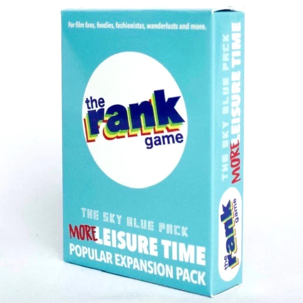 The Rank Game Expansion Pack: More Leisure Time