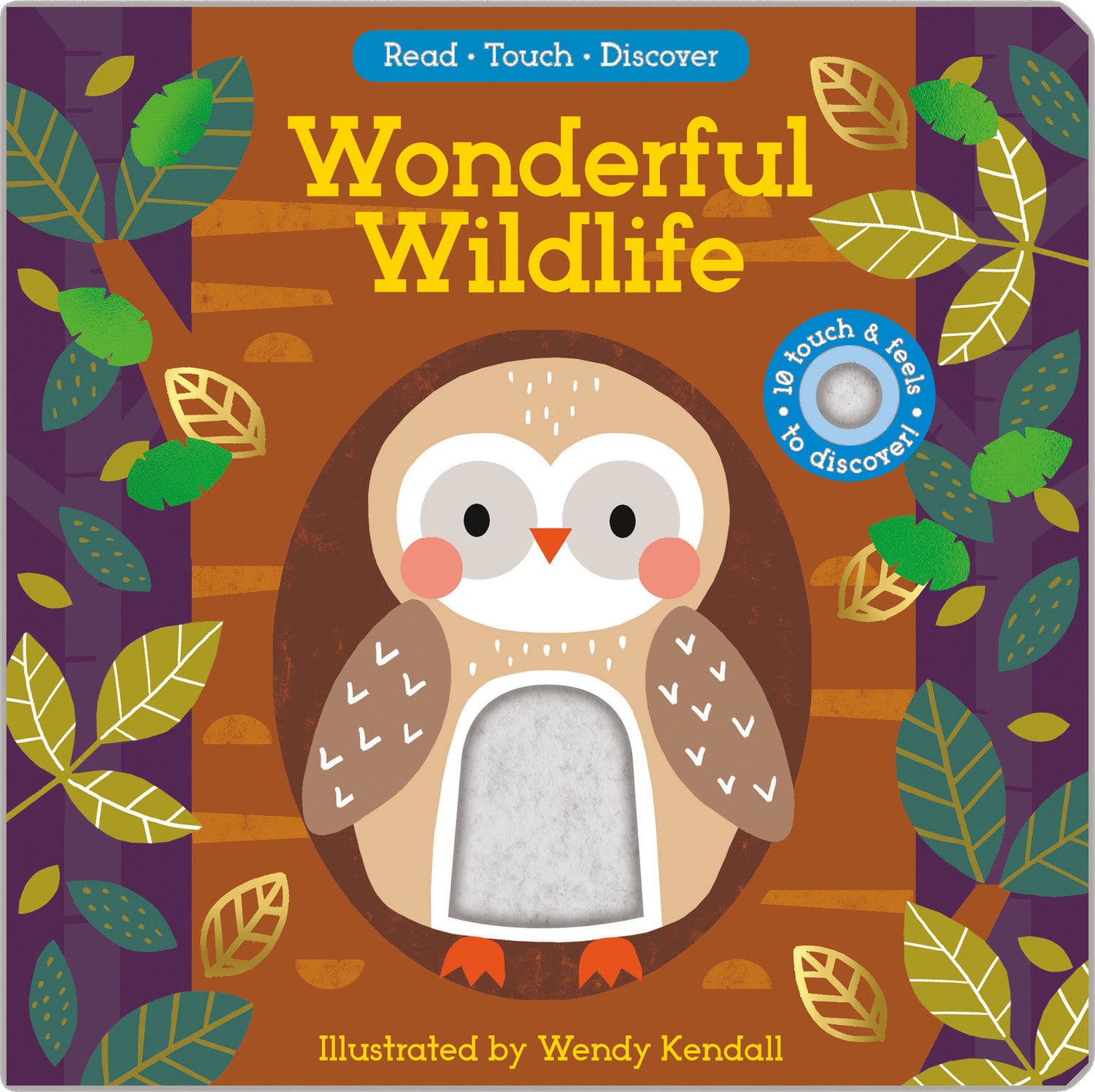 Read. Touch. Discover. Wonderful Wildlife Board Book