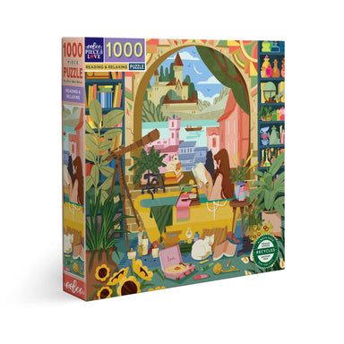 Reading & Relaxing 1000 Square Puzzle