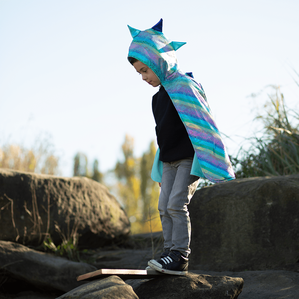 Reversible Unicorn Dragon Cape Size 5-6