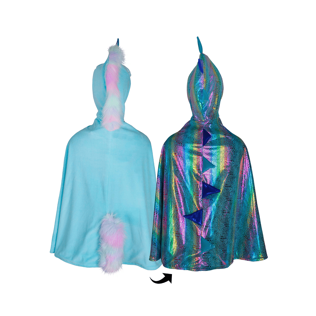 Reversible Unicorn Dragon Cape Size 5-6