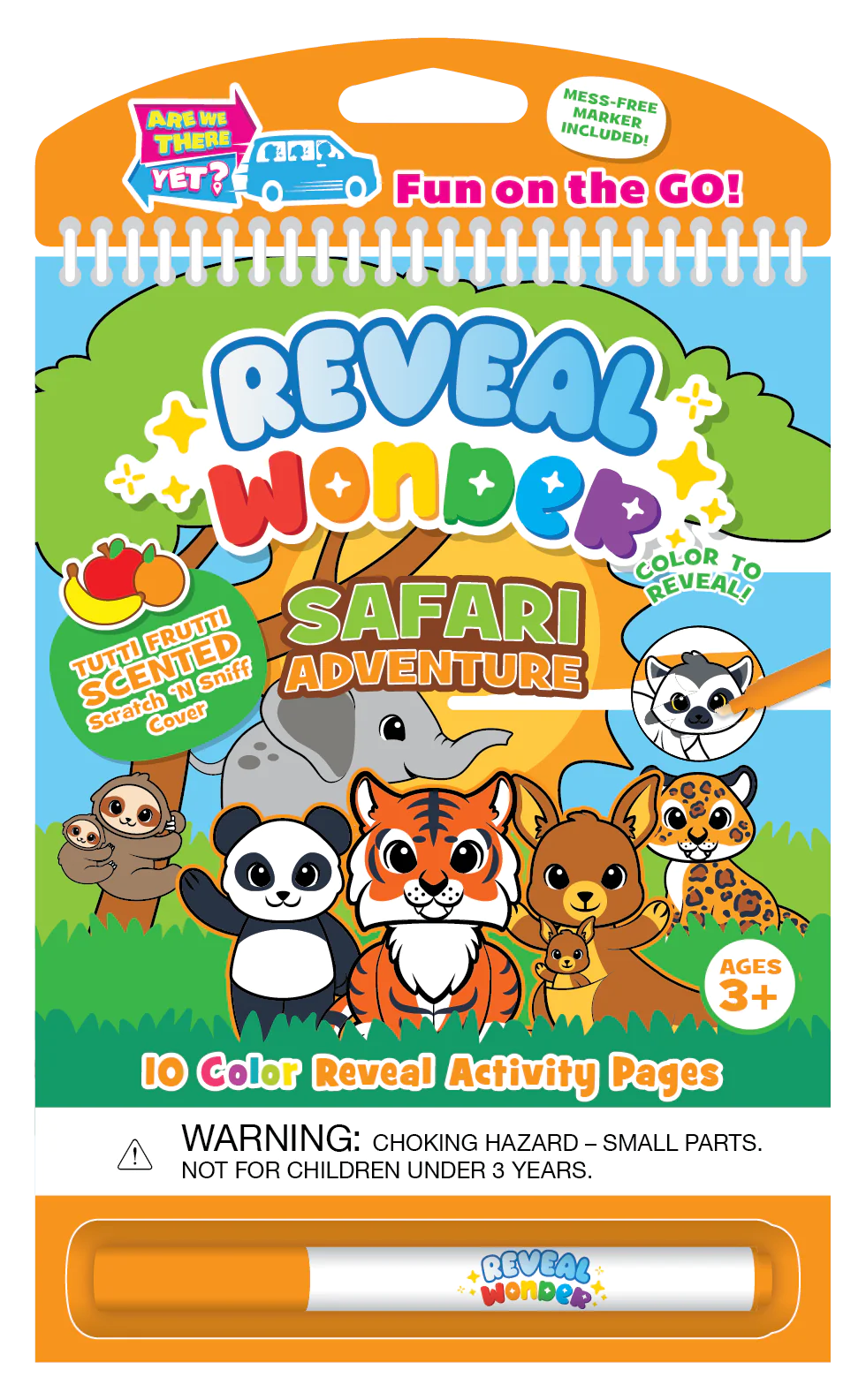 Safari Adventure Reveal Wonder Activity Kit