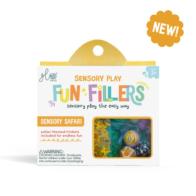 Safari Fun Filler for Sensory Play Jar