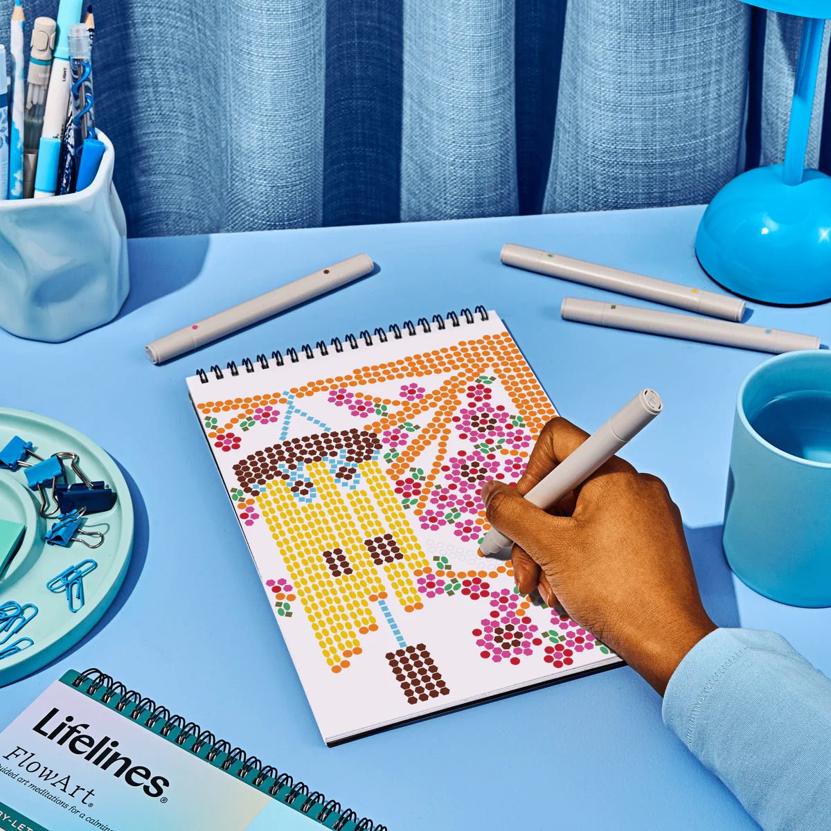 Secret Garden FlowArt® Stamp by Shape