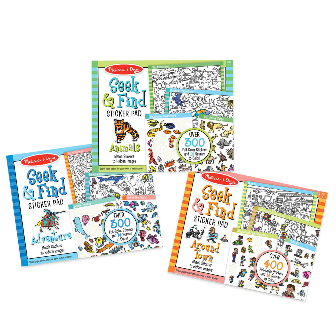 Animal - Seek & Find Sticker Pad Animal - Seek & Find Sticker Pad