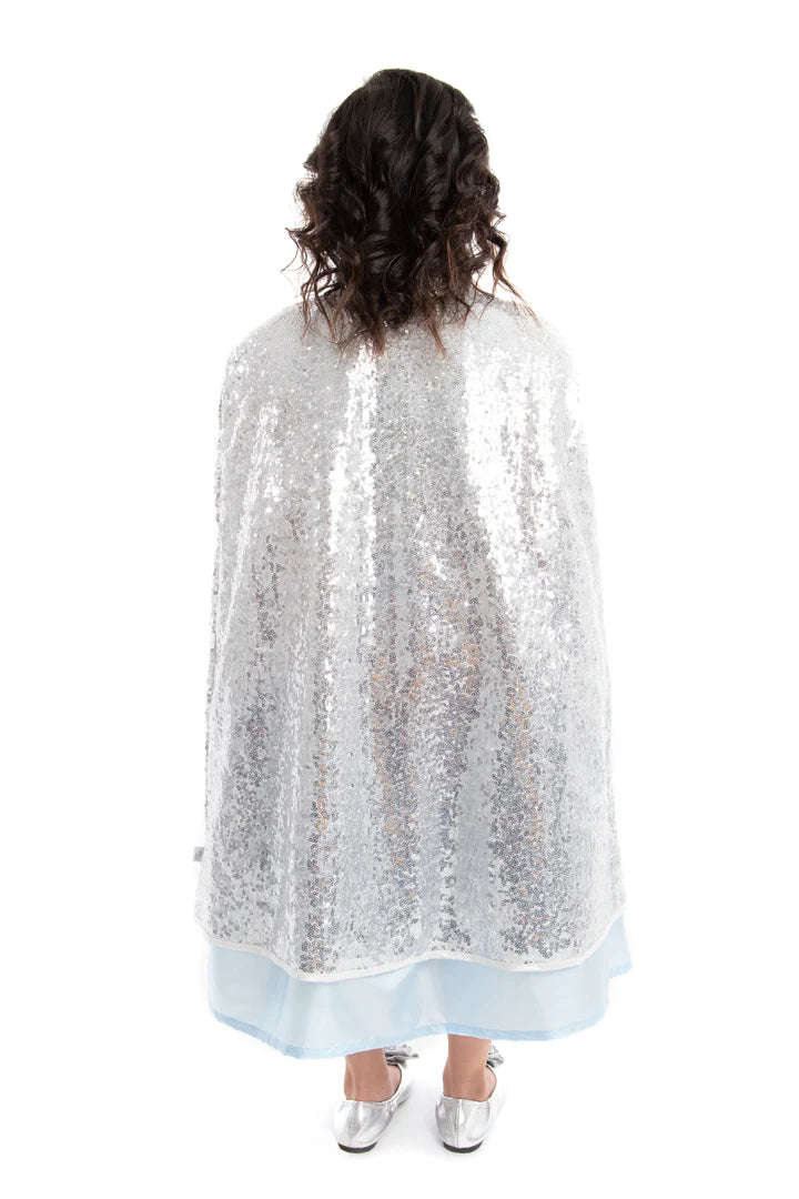 Silver Shimmer Cloak for Ages 3-8