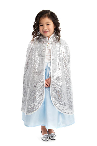 Silver Shimmer Cloak for Ages 3-8