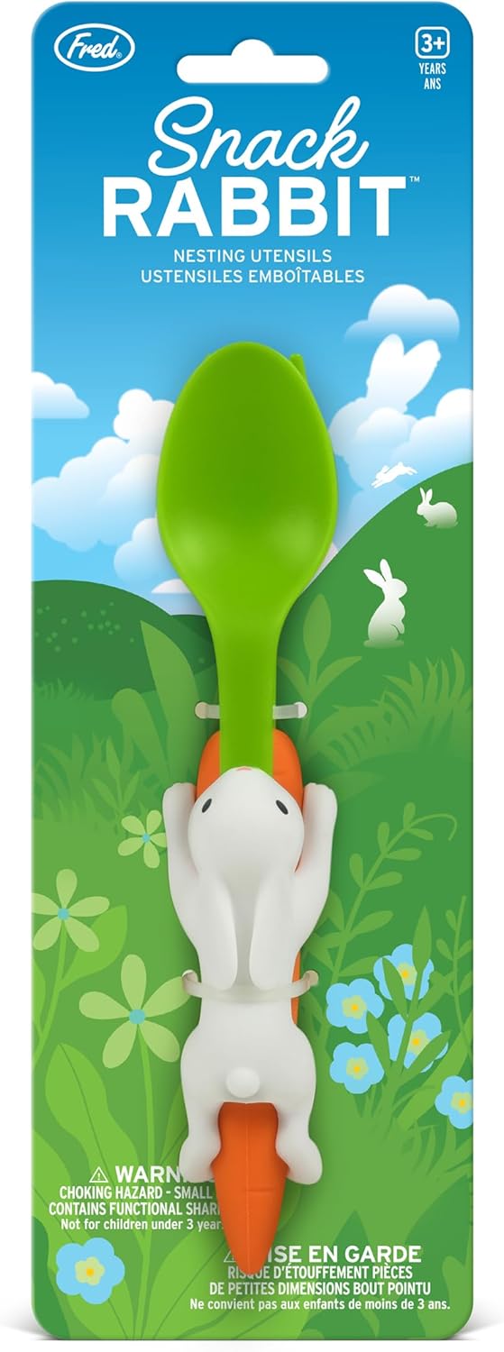 Snack Rabbit Nesting Utensil Set