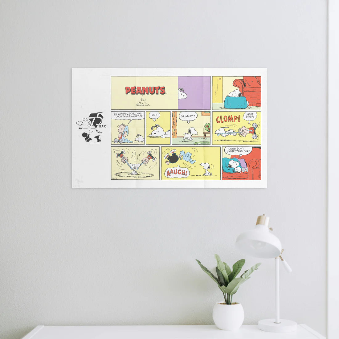 Snoopy 275 pc Peanuts Puzzle By Number Tube