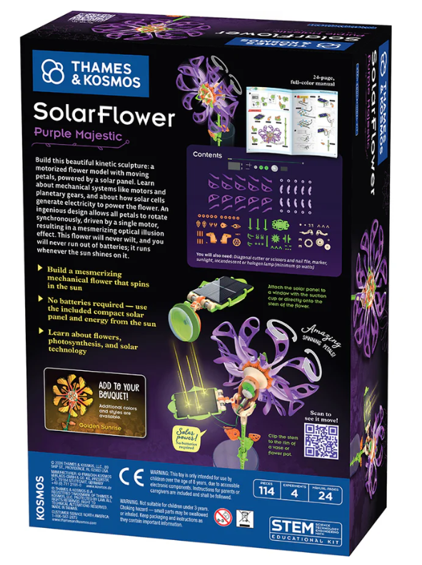 SolarFlower Purple Majestic