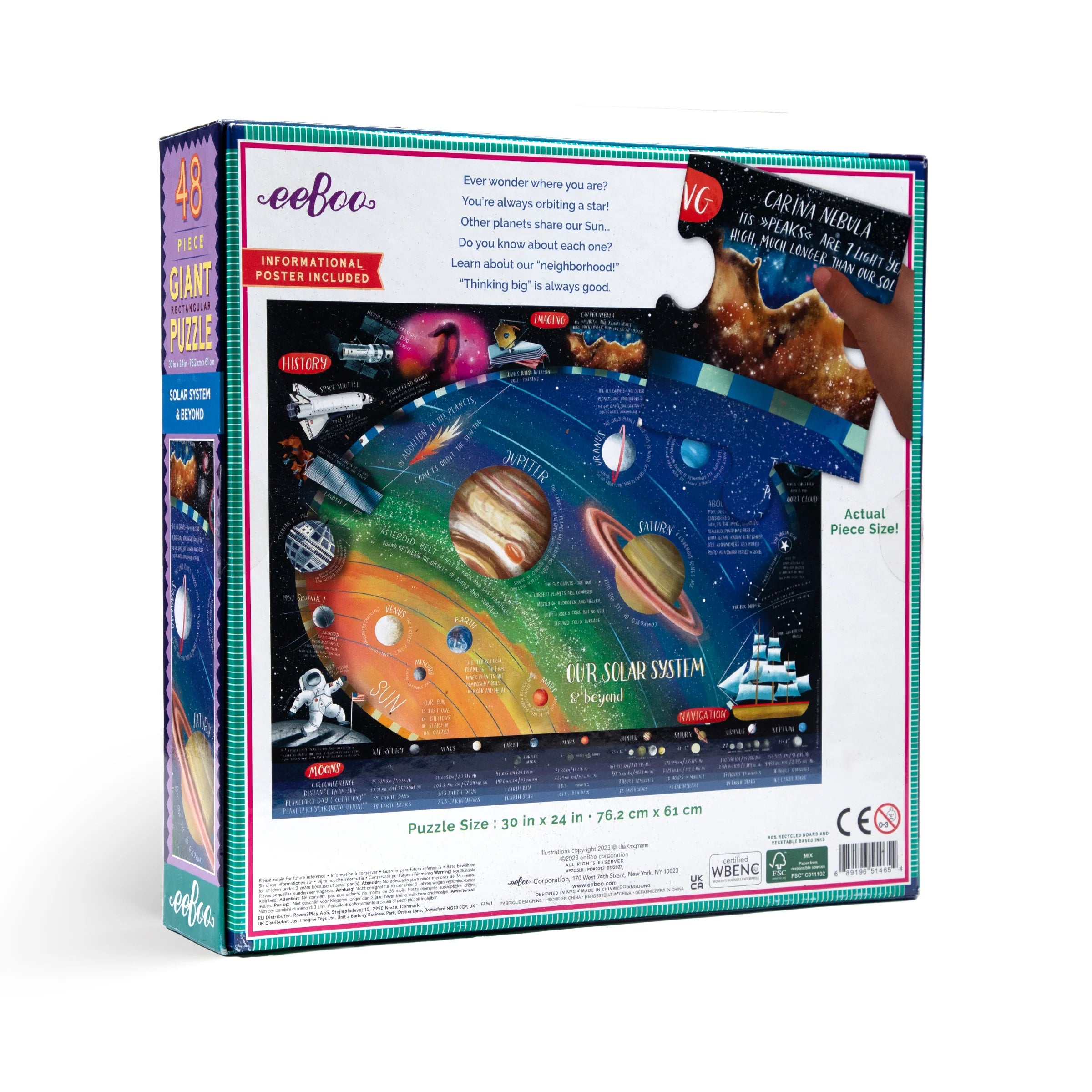 Solar System & Beyond 48 Pc Giant Puzzle