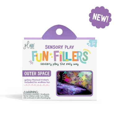 Space Fun Filler for Sensory Play Jar