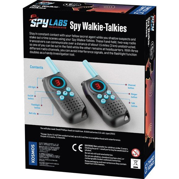 Spy Labs: Spy Walkie-Talkies