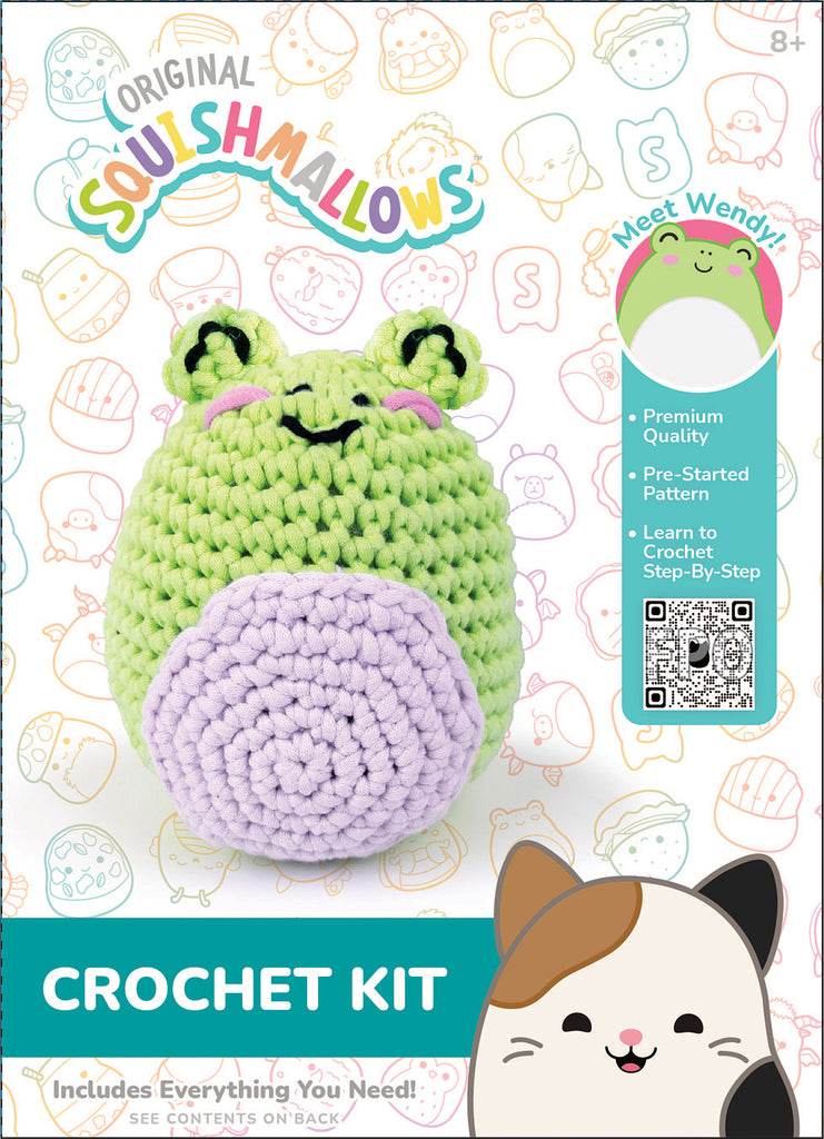 Wendy the Frog Squishmallow Crochet Kit — Piccolo Mondo Toys