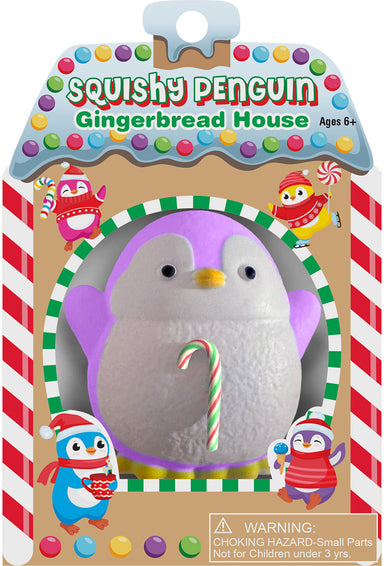 Squishy Penguin Gingerbread House Assortment