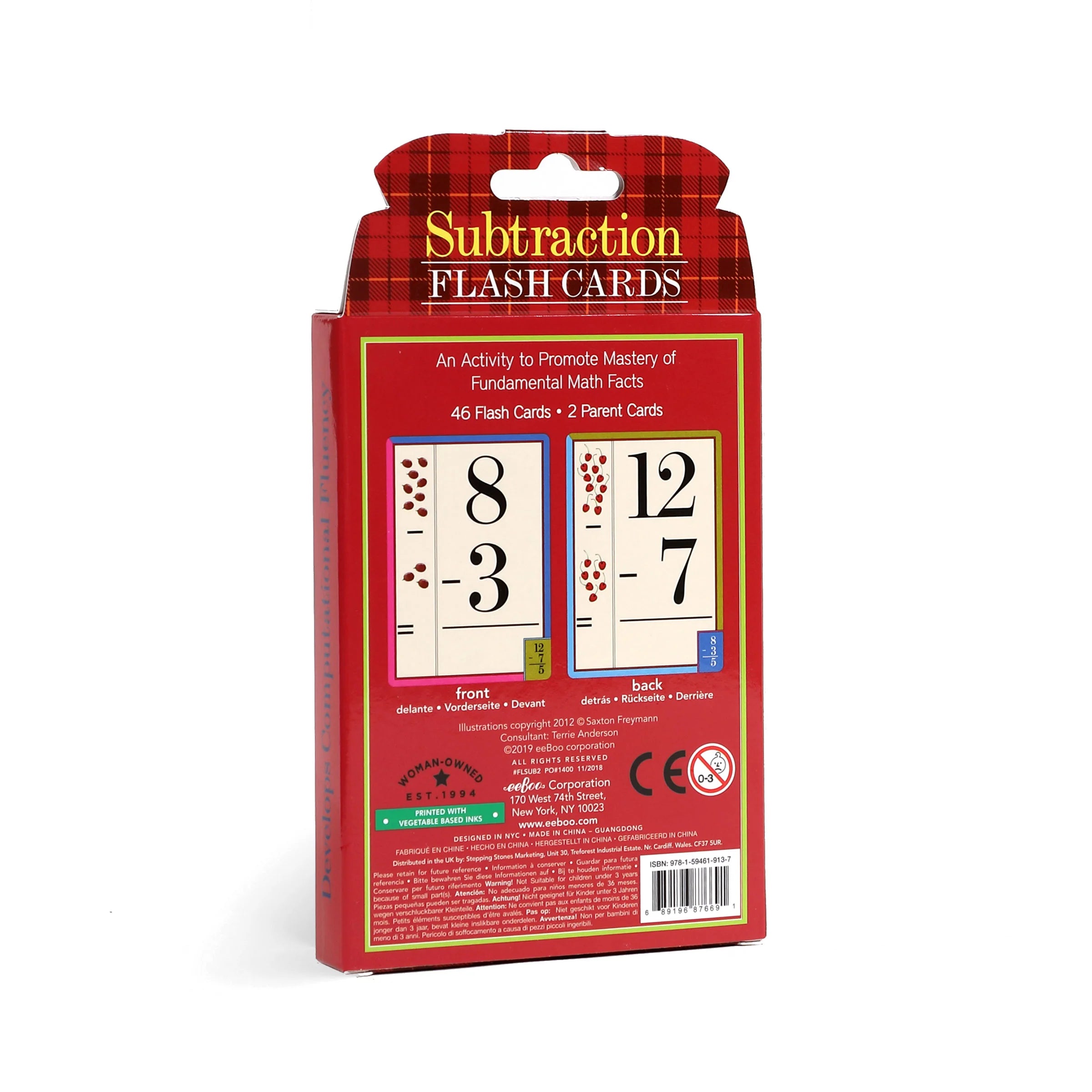 Piccolo Flash Card.pdf Subtraction Flash Cards — Piccolo Mondo Toys