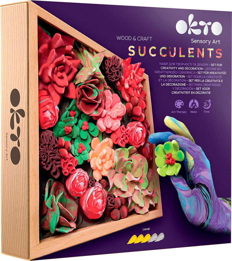 Succulents Passion OKTO Sensory Art 3D Painting
