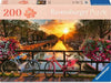 Sunset in Amsterdam 200 pc Puzzle