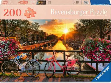 Sunset in Amsterdam 200 pc Puzzle