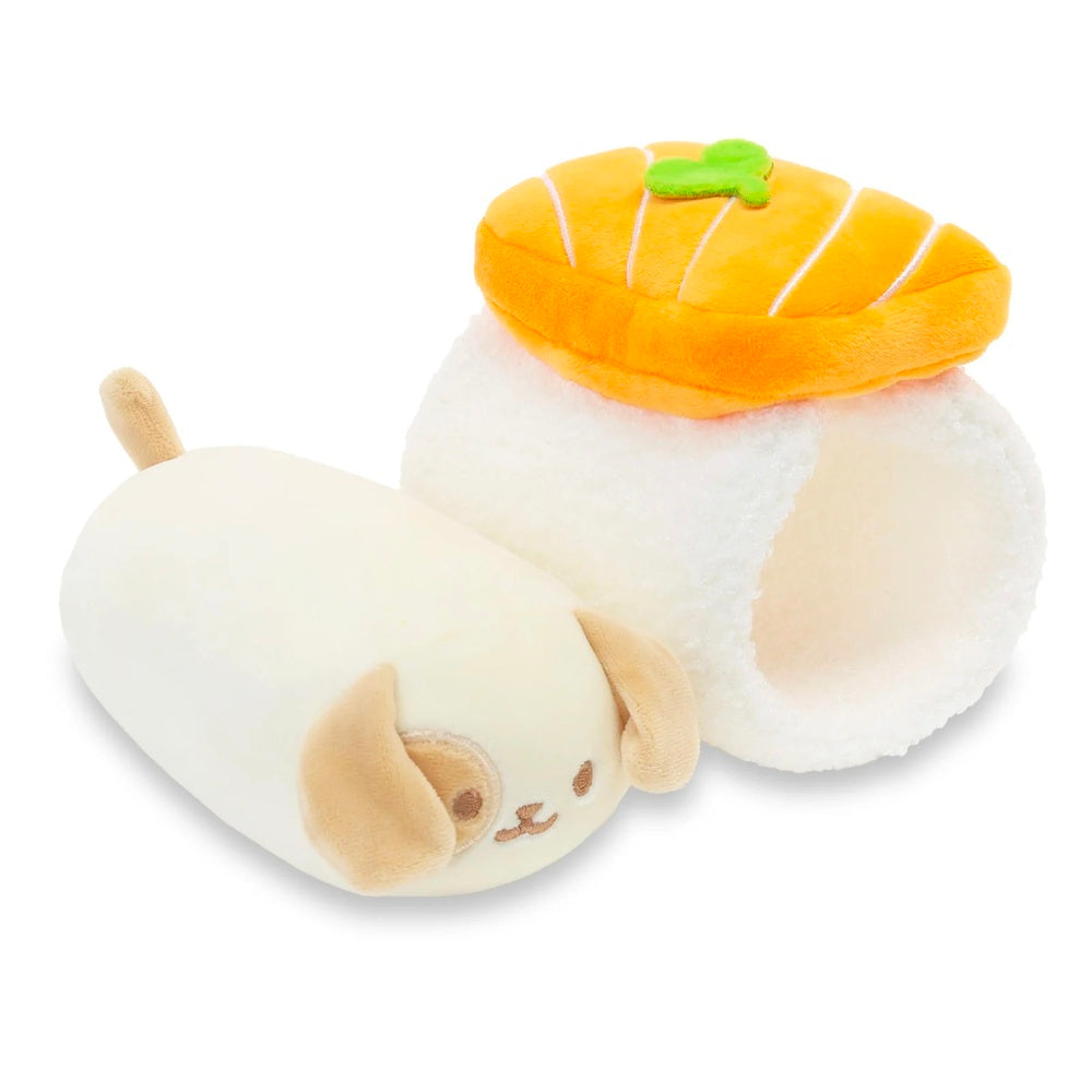Sushi Salmon Roe Puppiroll Small Anirollz Plush Blanket