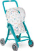 Teal Stroller for 12" Dolls