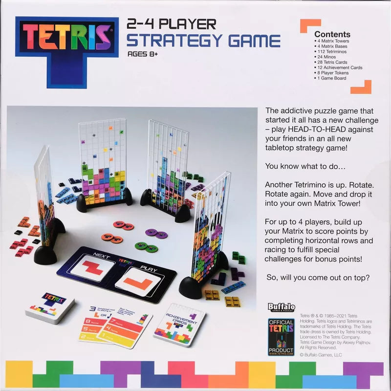 Tetris Head to Head Tabletop Strategy Game