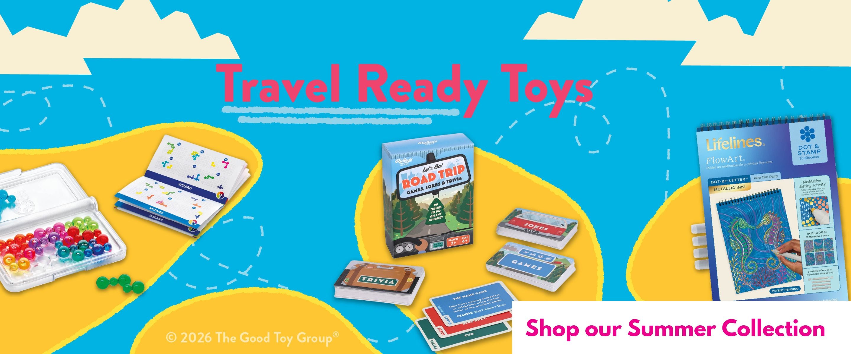 Travel Ready Toys ... Shop Our Summer Collection