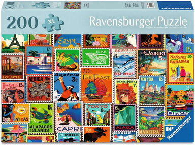 Travel Stamps 200 pc Puzzle