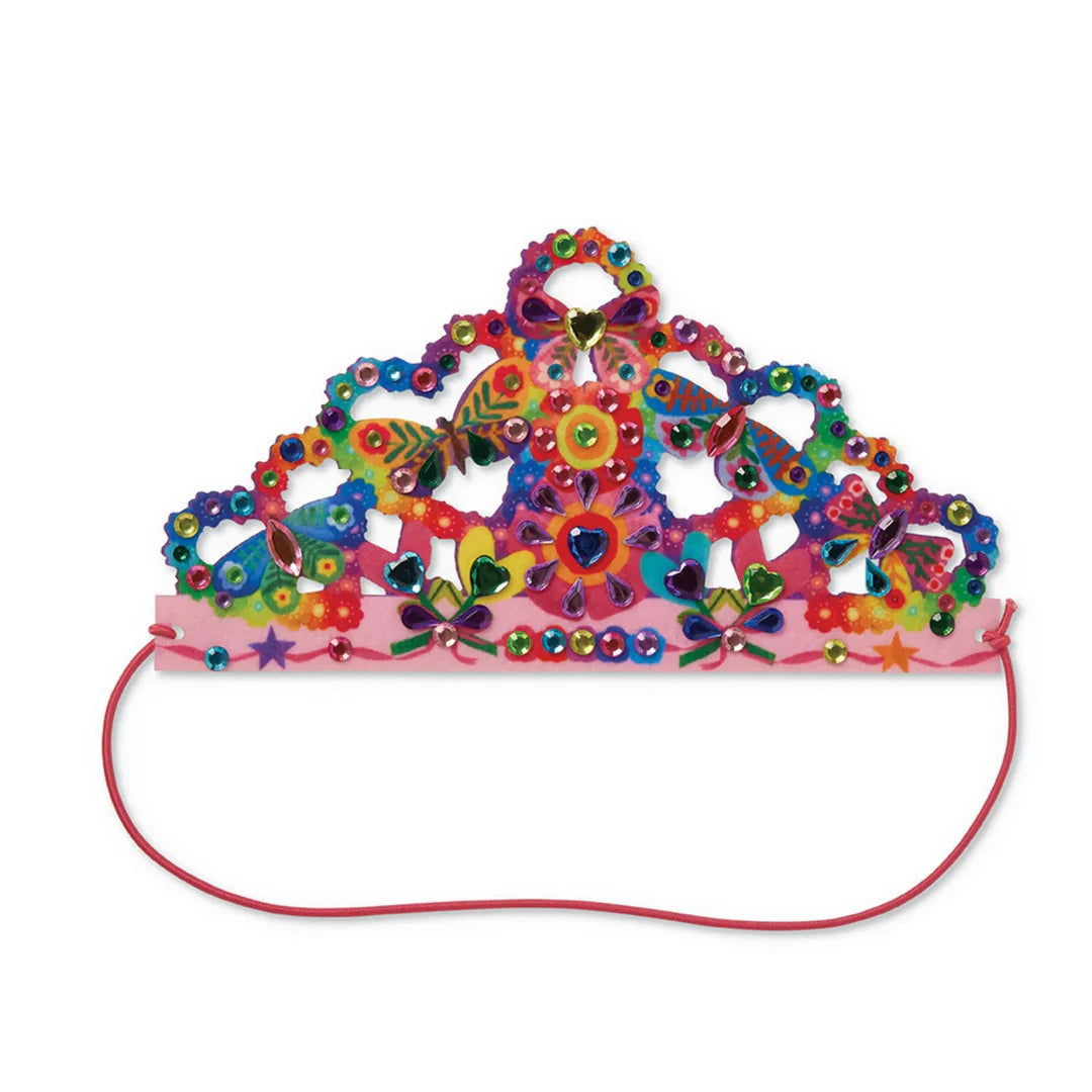 Unicorn Flowers Jewel Art Crowns