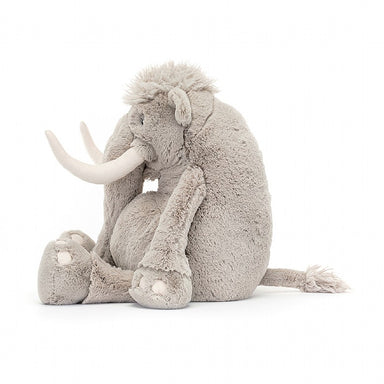 Peluche lapin gris uni pompon blanc de la marque Jellycat