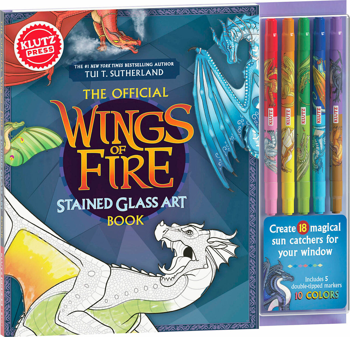 Wings of Fire Stained Glass Art — Piccolo Mondo Toys