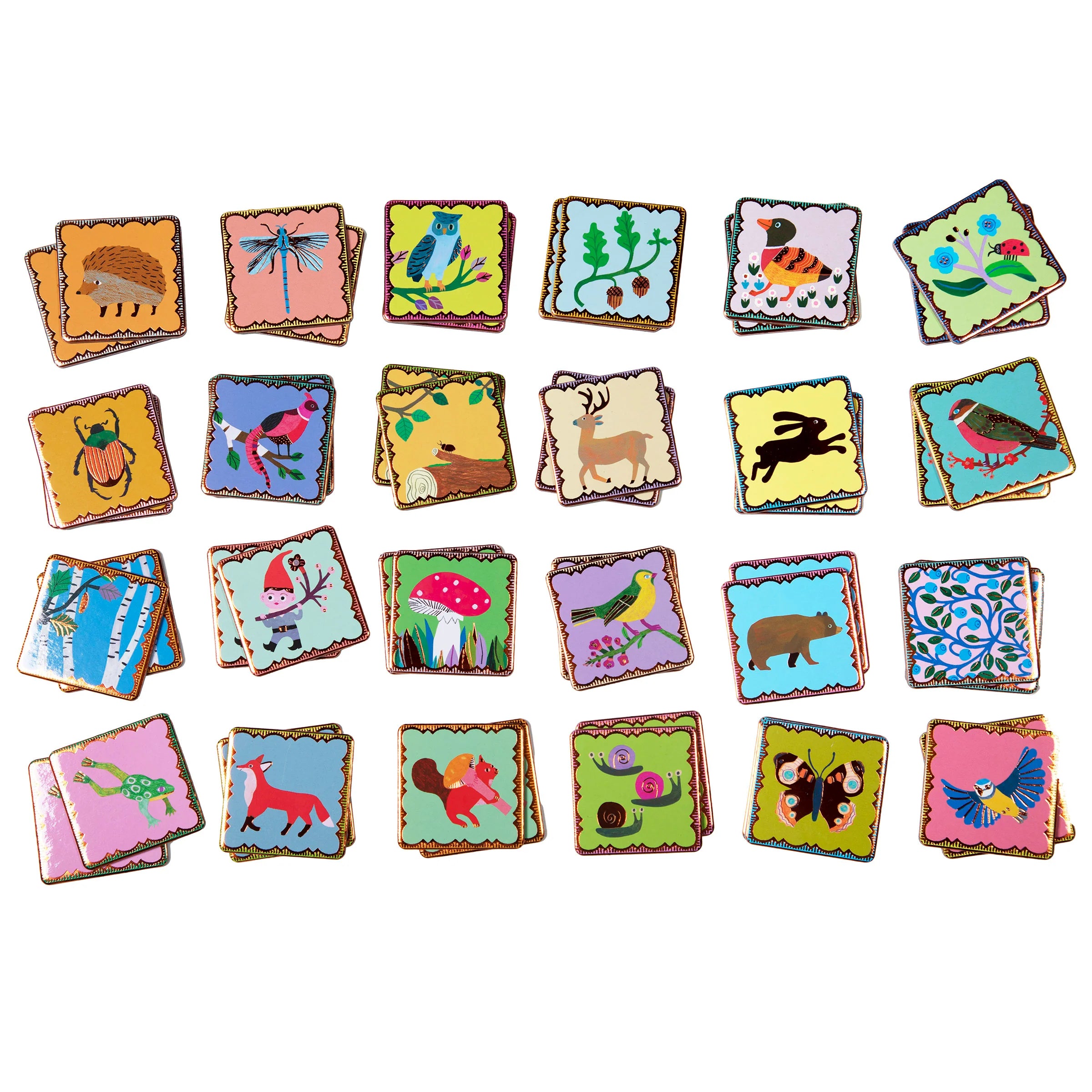 Woodland Animals Memory & Matching Game